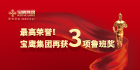 最高榮譽！寶鷹集團再獲三項魯班獎